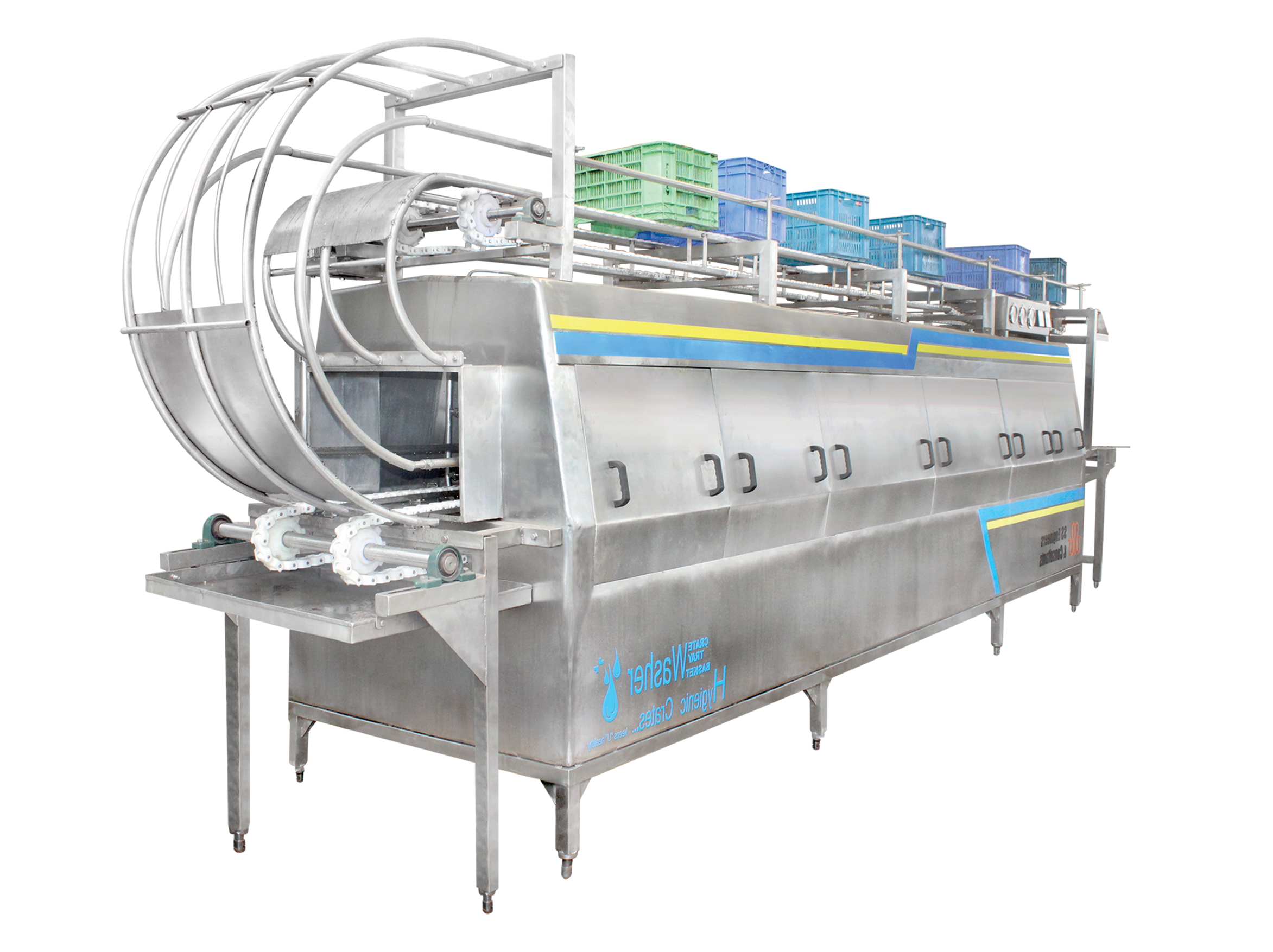 Ice Cream Crate Washer